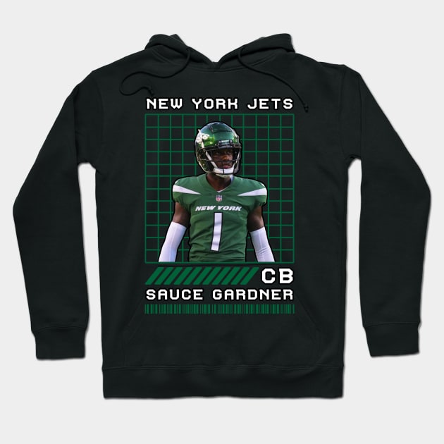 SAUCE GARDNER - CB - NEW YORK JETS Hoodie by Mudahan Muncul 2022